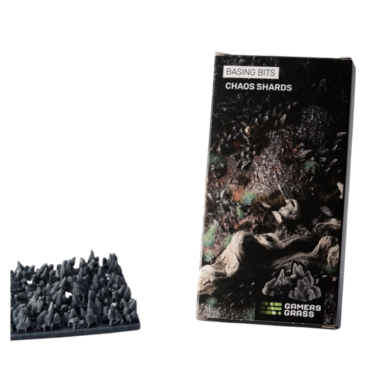Gamers Grass Basing Bits Chaos Shards scenic crystalline pieces for miniature bases and tabletop terrain projects