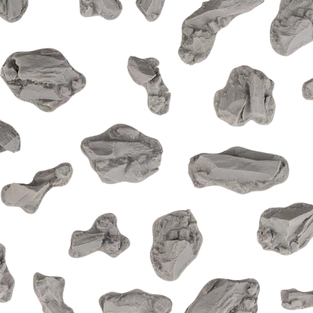 Gamers Grass Basing Bits Rocks resin basing accessories for miniature terrain and wargaming bases contents