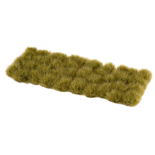 Gamers Grass Dry Green Tuft Wild 12mm sample basing hobby diorama