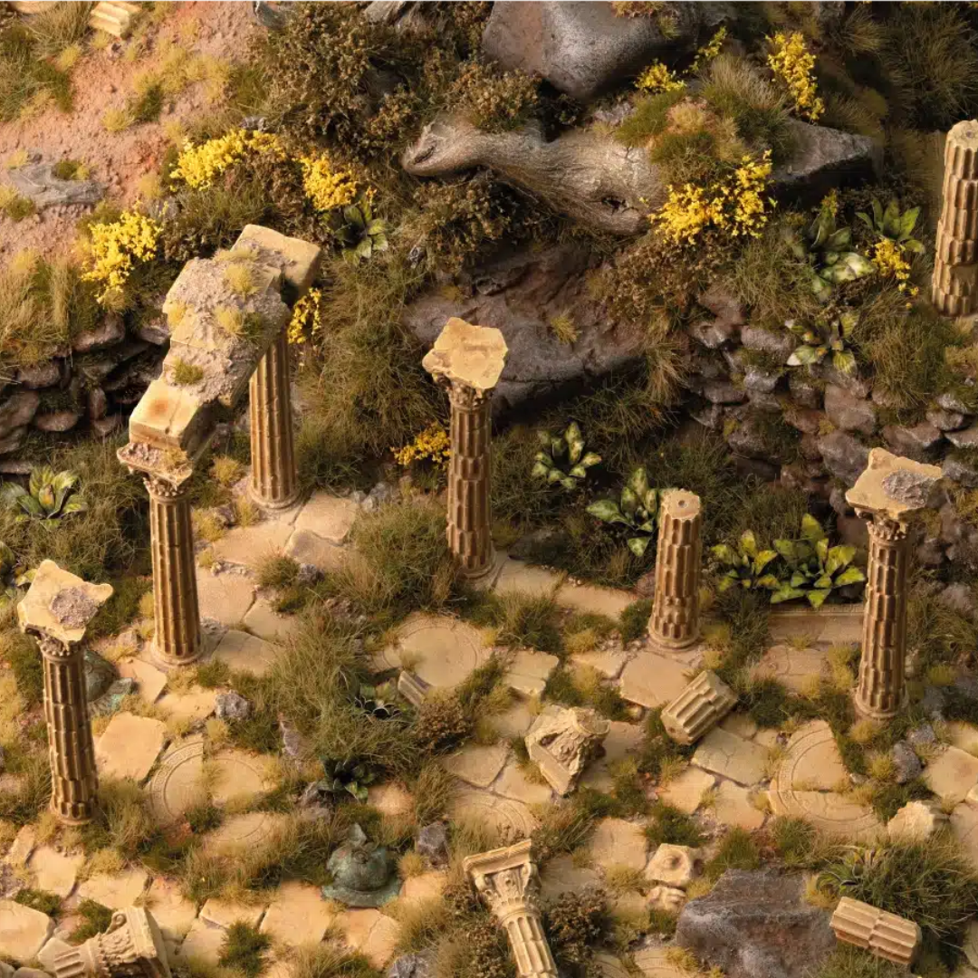 Gamers Grass Mediterranean Temple Basing Box sample