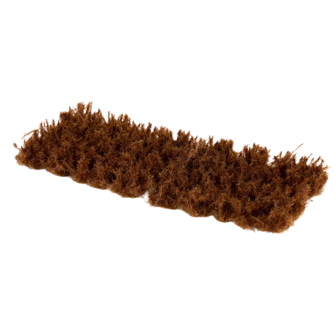 Gamers Grass Spikey Brown 12mm sample diorama hobby basing
