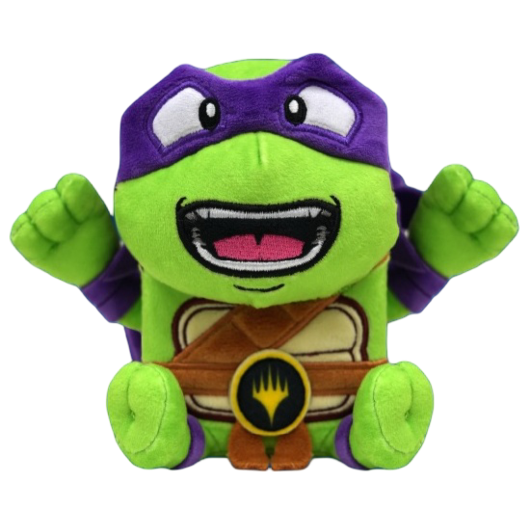 Gatherers Tavern TMNT Donatello Arty Box deck box for 100 double-sleeved trading cards
