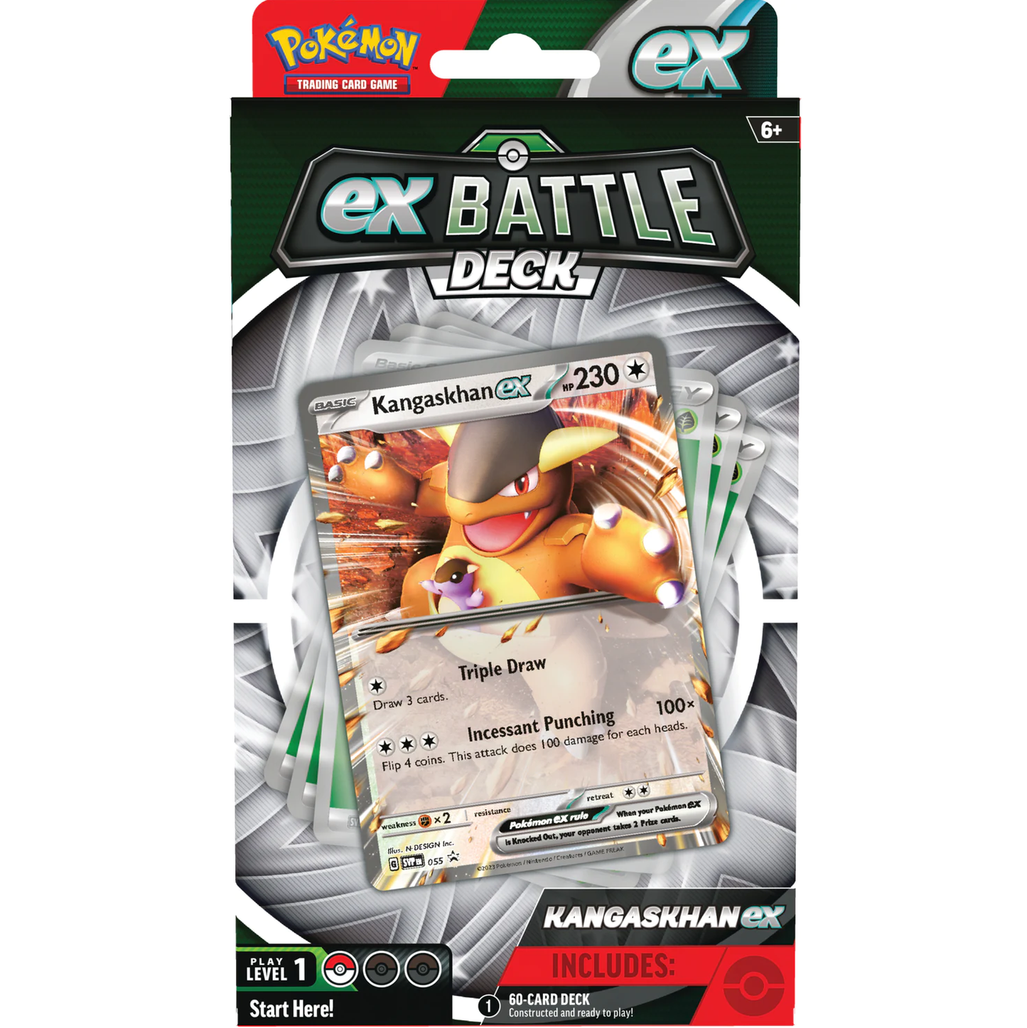 POKEMON - BATTLE DECK - KANGASKHAN EX