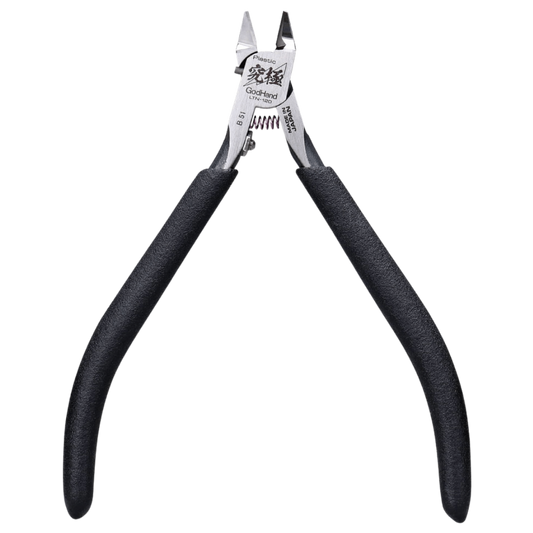 Godhand Lightning Nippers 120mm single edged plastic cutting pliers for model kits and hobby crafting