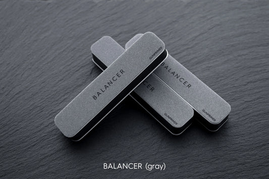 Gunprimer Balancer Gray sanding tool, designed for precise sanding and flawless surface preparation on Gunpla and model kits.
