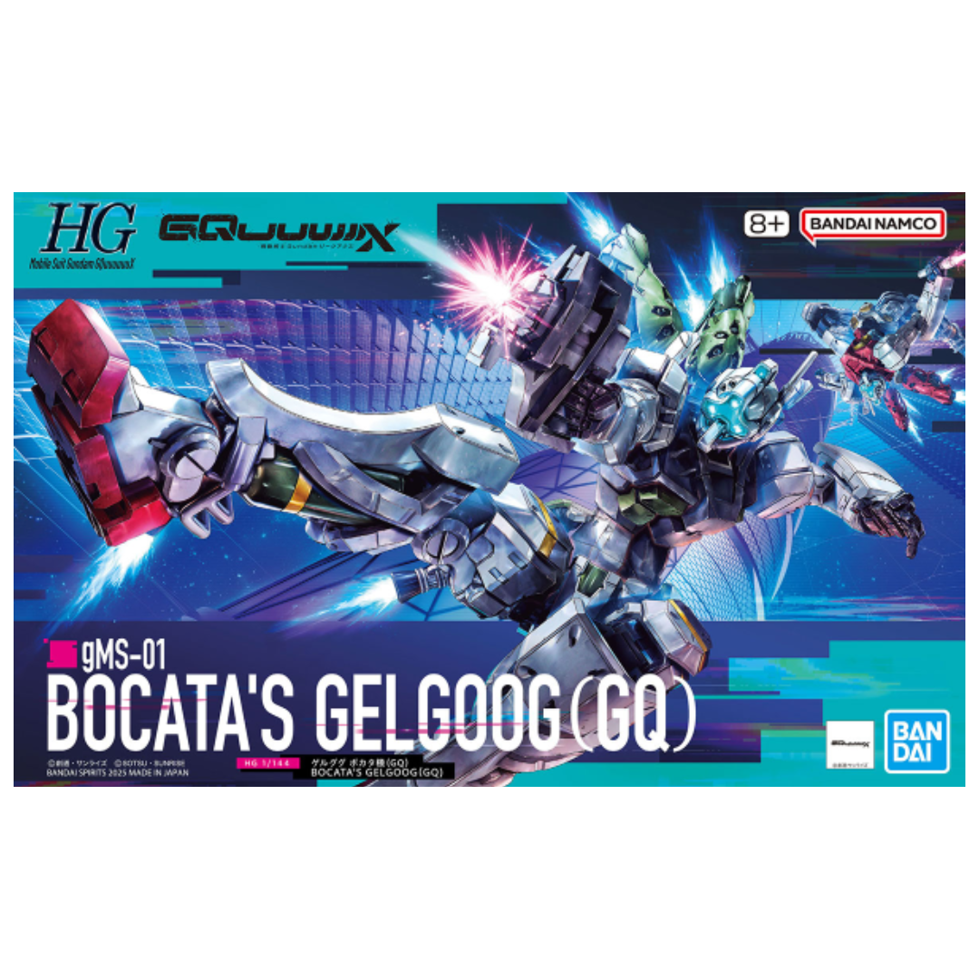 HG Bocata's Gelgoog & Amate Yuzuriha 4個 Bandai - HG - Bocata's Gelgoog (GQ) 
