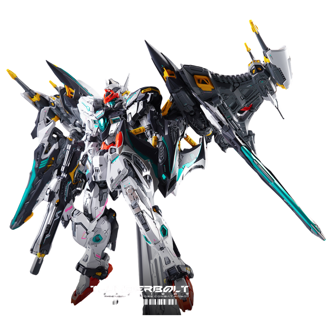 IN ERA 1/100 Thunderbolt Mobildae THB‑03M model kit mecha with manta‑ray backpack and twin cannons

