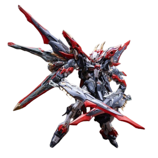 Infinite Dimension 1/100 Advanced Strategic Revenge Titan model kit with detailed mechanical armor