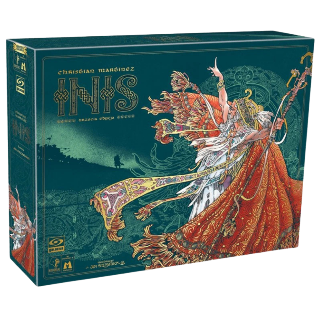 Inis 3rd Edition Celtic strategy board game with clans drafting and area control gameplay