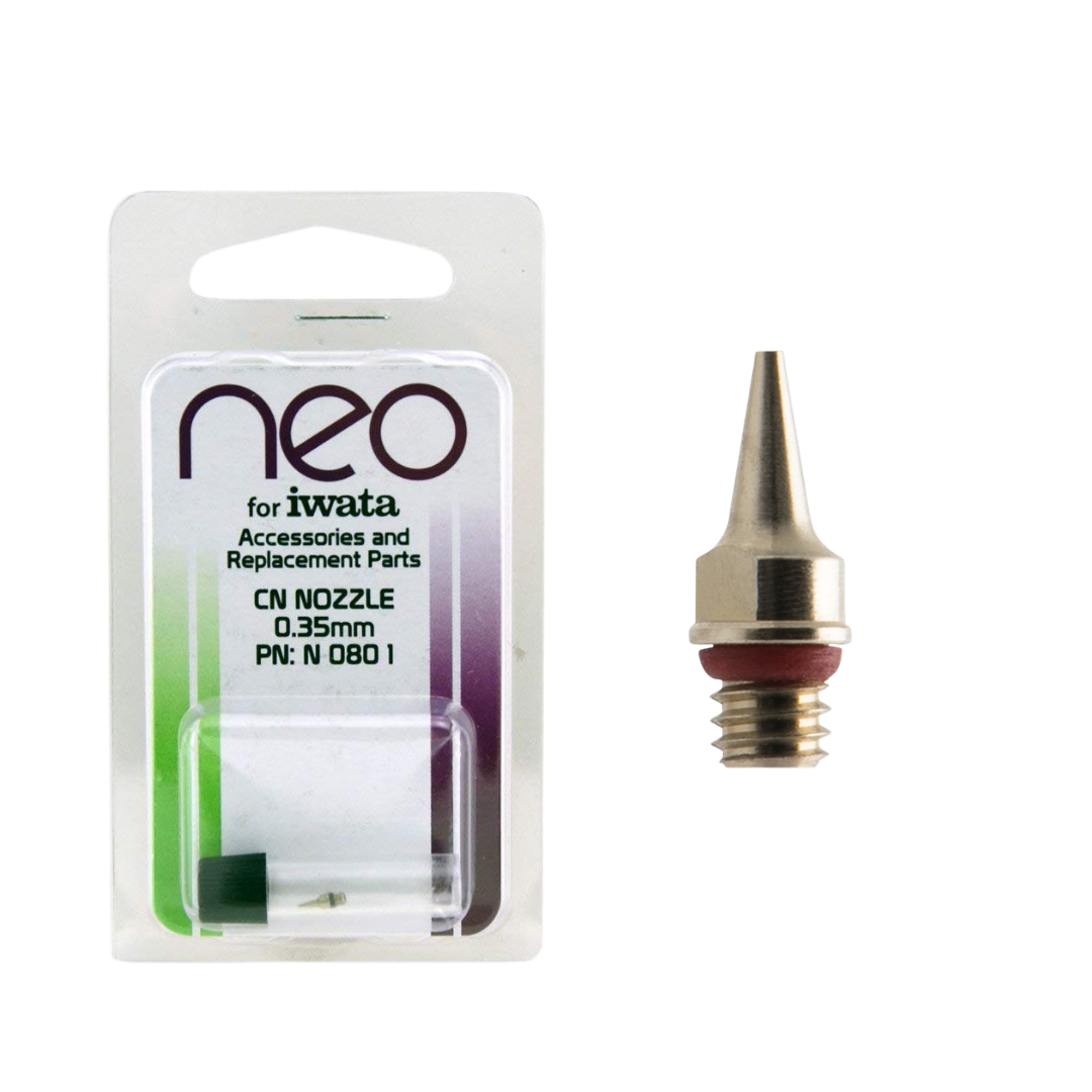 Iwata 0.35mm N5500 airbrush nozzle replacement part for Eclipse models