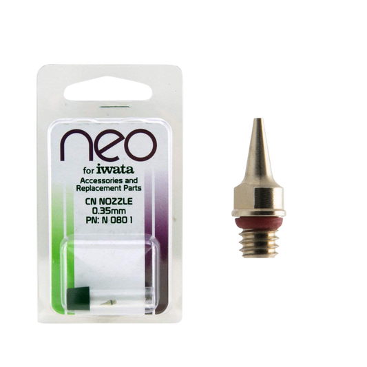 Iwata 0.35mm N5500 airbrush nozzle replacement part for Eclipse models