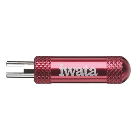 Iwata Precision Nozzle Wrench airbrush maintenance tool for removing and installing fine spray nozzles