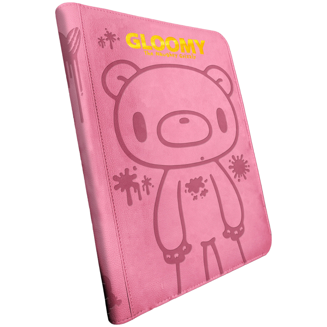 Japanime Gloomy Bear 9 Pocket Binder for trading card storage and protection
