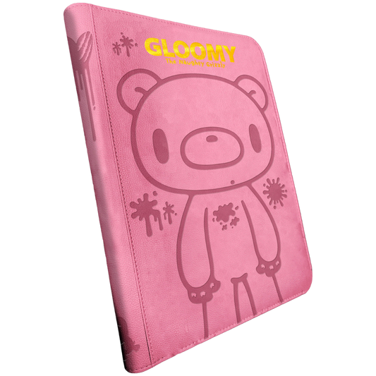 Japanime Gloomy Bear 9 Pocket Binder for trading card storage and protection