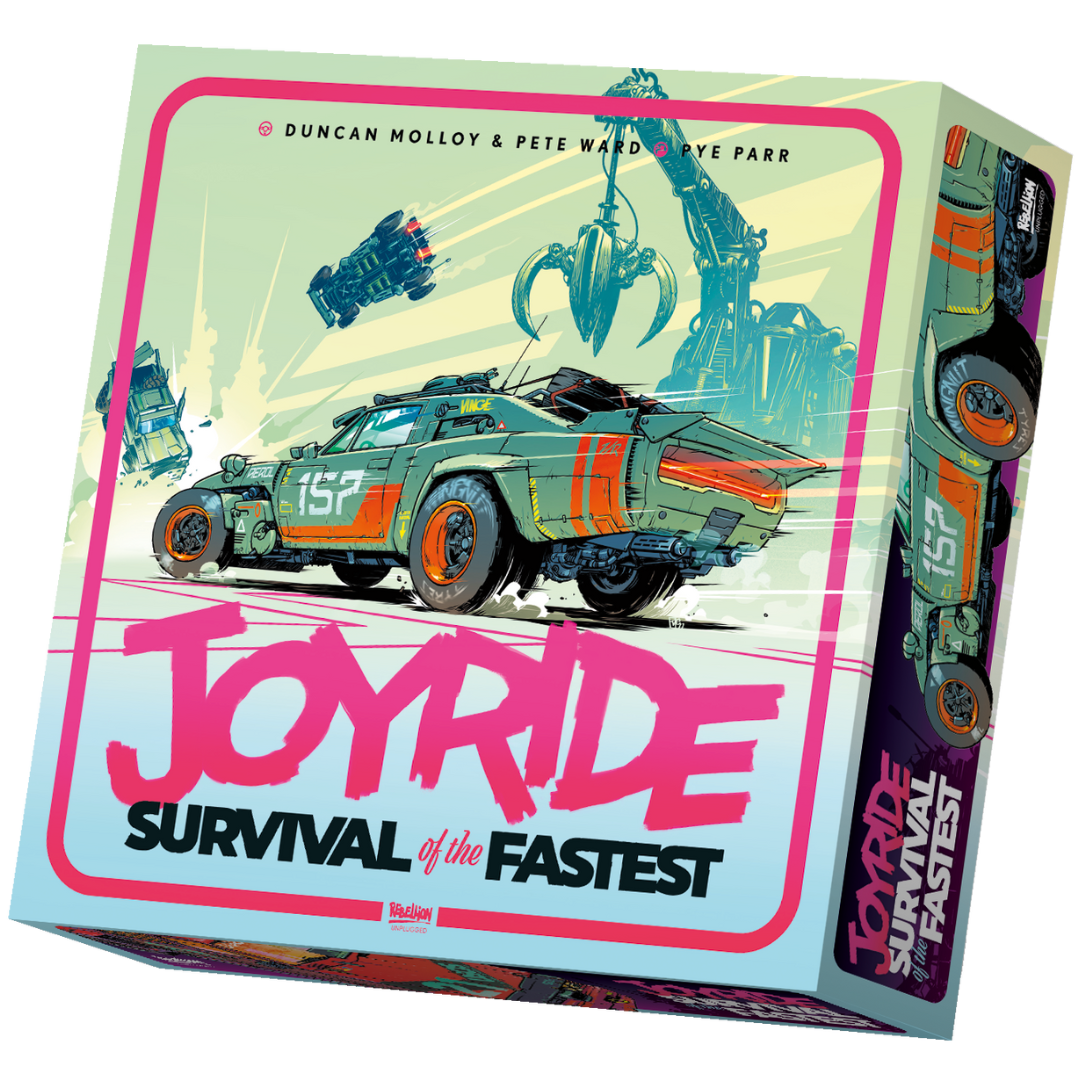 Joyride: Survival of the Fastest board game box