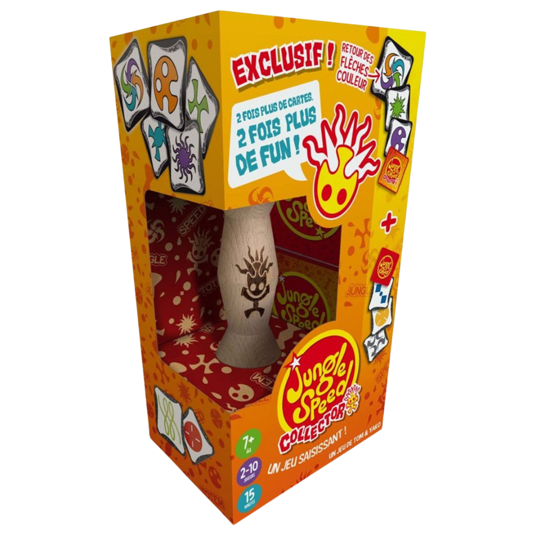 Jungle Speed Collector premium edition fast paced reflex party game