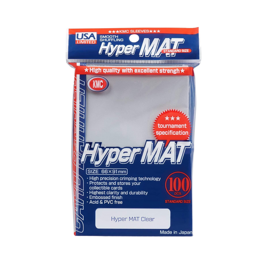 KMC Hyper Matte Clear 100 count