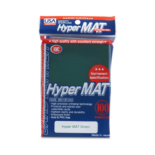 KMC Hyper Matte Green 100 count