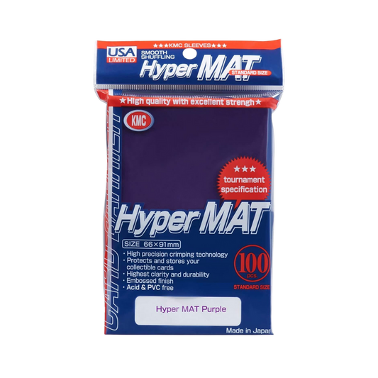 KMC Hyper Matte Purple 100 count