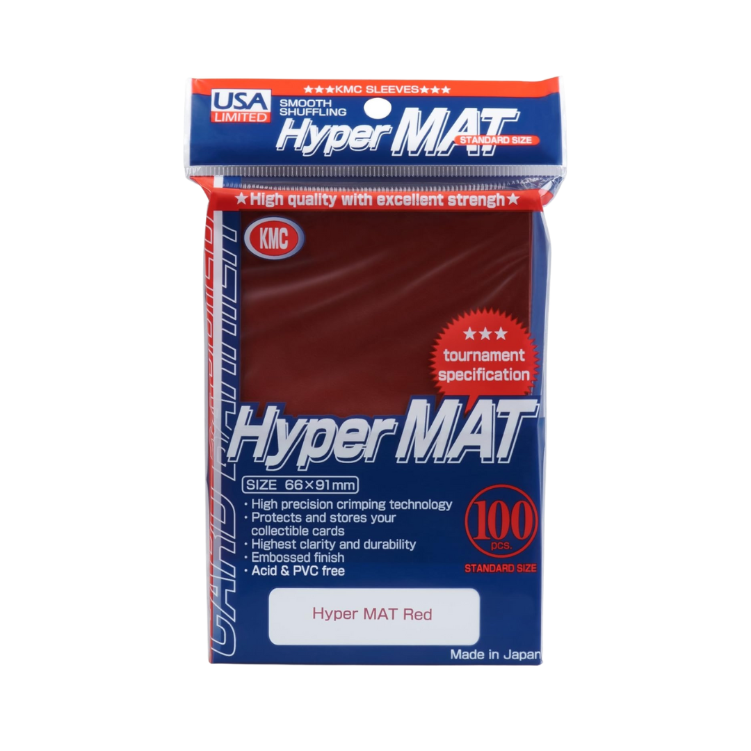 KMC Hyper Matte Red 100 count