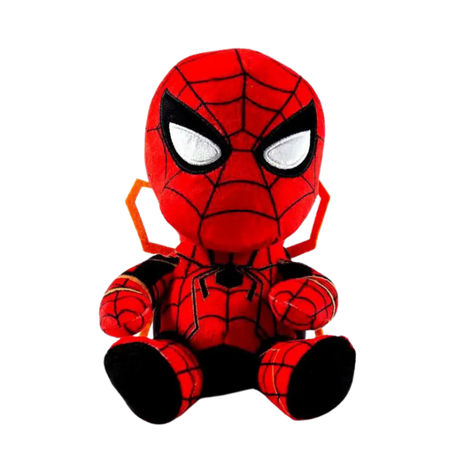 Iron Spider plush from Marvel's Infinity War by Kidrobot, 8-inch detailed Spider-Man plush toy, perfect for collectors and Marvel fans.