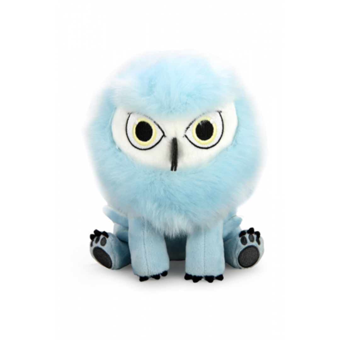 Kidrobot DND Snowy Owlbear Phunny Plush collectible fantasy creature plush over 7 inches tall