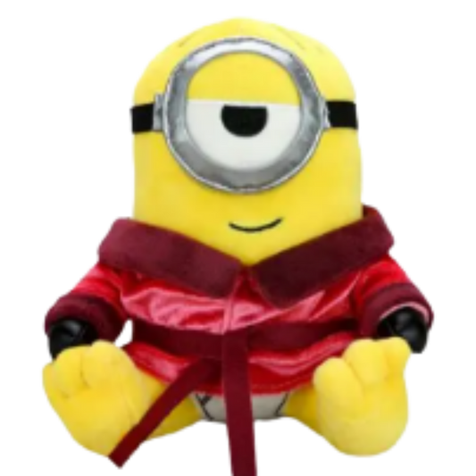 Kidrobot Minions Red Robe Stuart Phunny Plush 8 inch collectible based on Minions The Rise of Gru