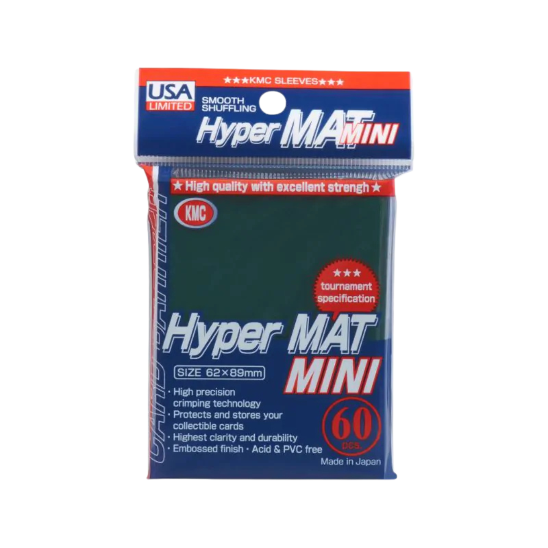 KMC - Mini Hyper Matte - Green 60ct