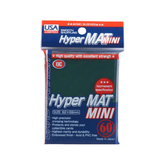 KMC - Mini Hyper Matte - Green 60ct