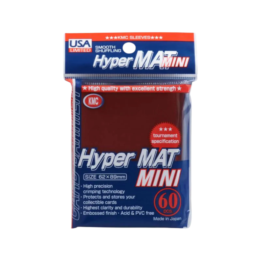 KMC - Mini Hyper Matte - Red 60ct