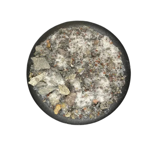 Krautcover Scenics Snowy Highland Pass basing mix with snow and rocky texture