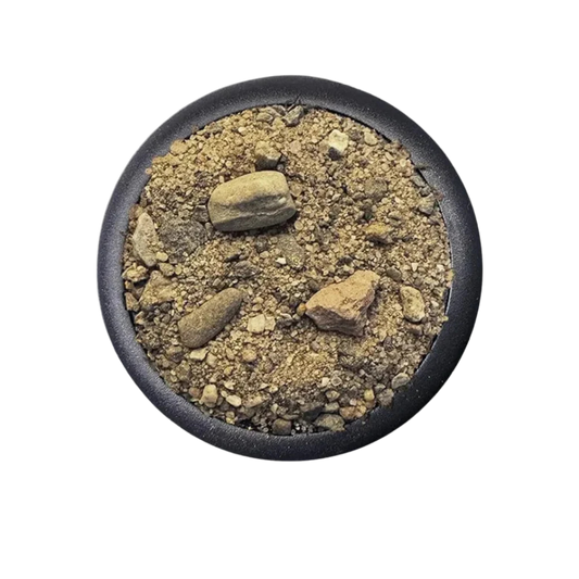 Krautcover Scenics Riverbed groundcover mix with stones and sand for bases and terrain