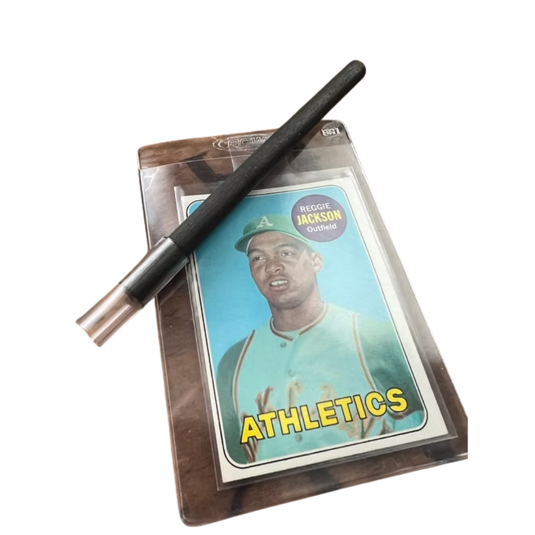 Kurt's Card Care Tool for repairing minor corner and edge dings on vintage and modern trading cards