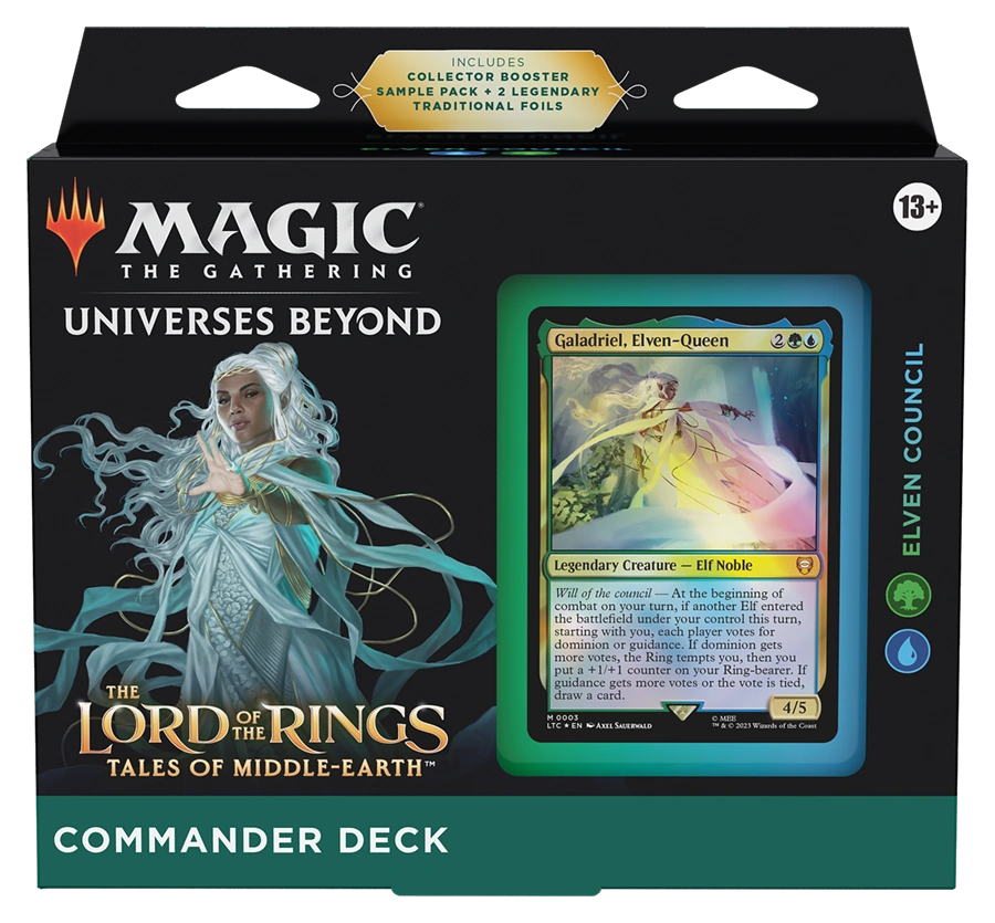 Magic the Gathering: The Lord of the Rings: Tales from Middle Earth Commander Deck - Elven Council