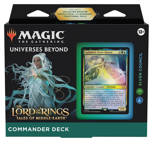 Magic the Gathering: The Lord of the Rings: Tales from Middle Earth Commander Deck - Elven Council