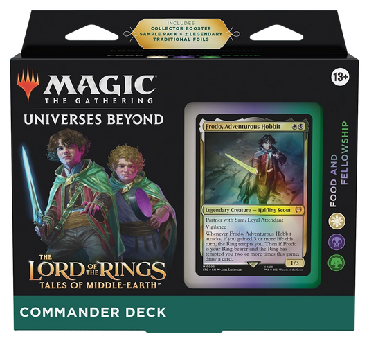 Magic the Gathering: The Lord of the Rings: Tales from Middle Earth Commander Deck - Food and Fellowship