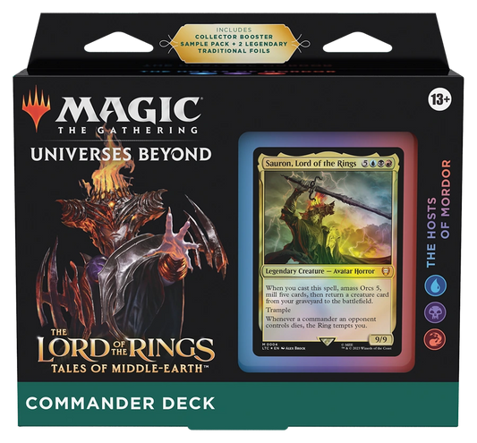 Magic: The Gathering Lord of the Rings: Tales from Middle Earth Commander Deck - The Hosts of Mordor