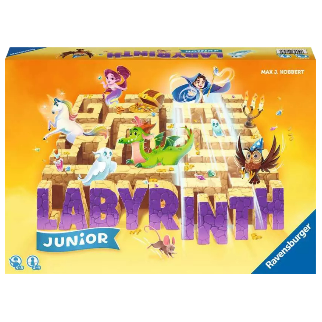 Ravensburger Labyrinth Junior sliding maze board game for children ages 4 and up.