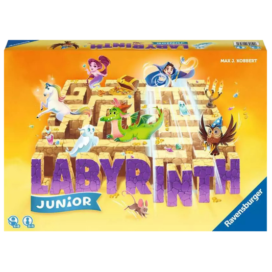 Ravensburger Labyrinth Junior sliding maze board game for children ages 4 and up.