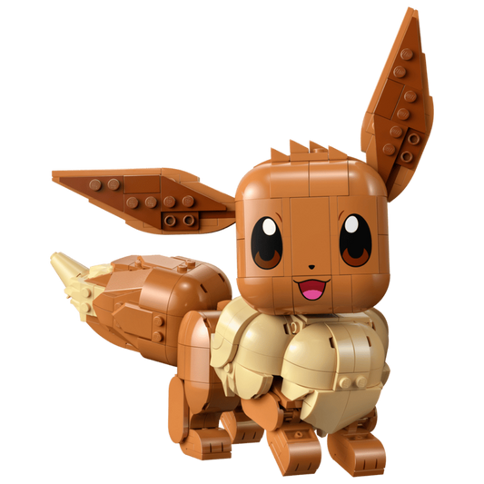 Lego Eevee 72151 Pokémon buildable display model with detailed features