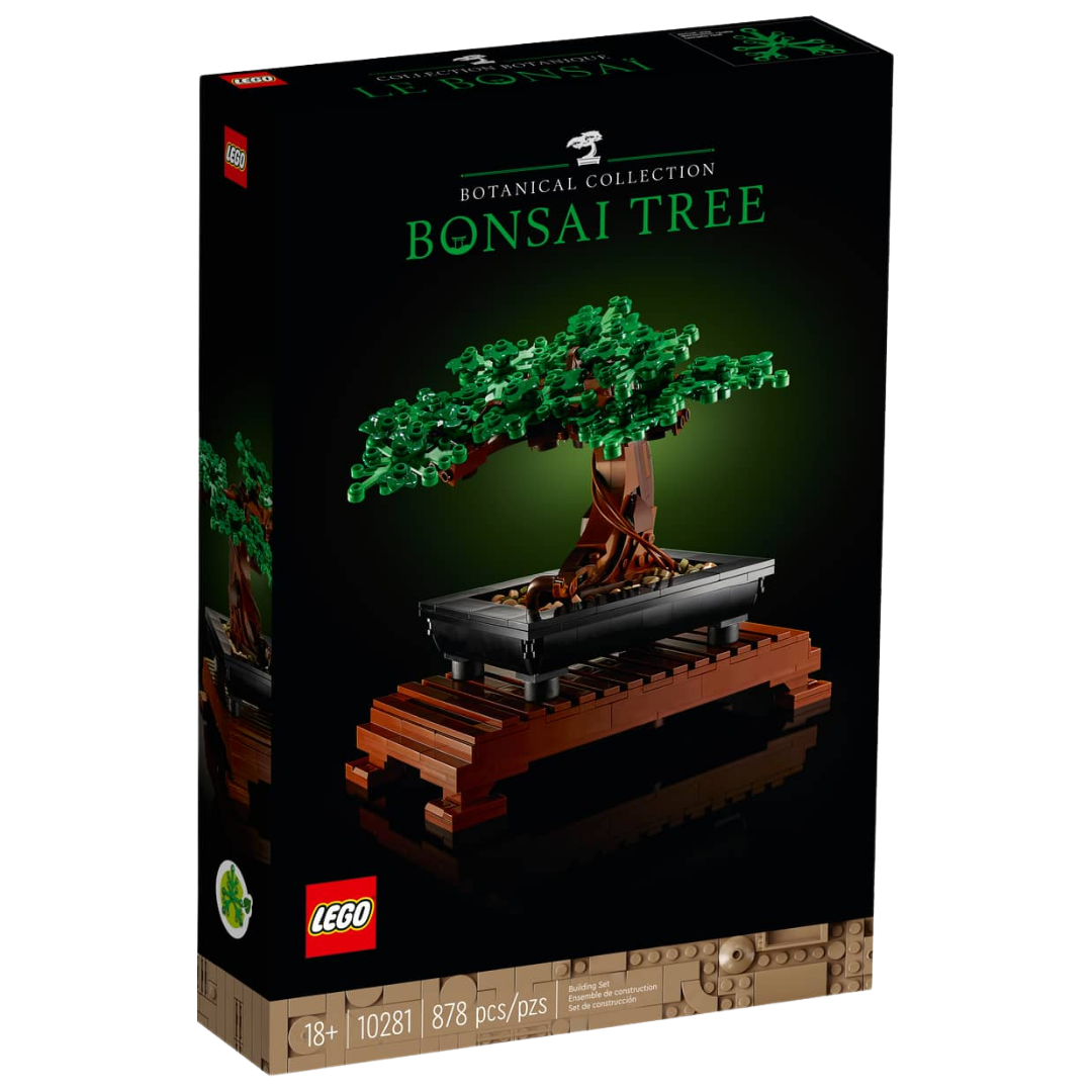 Lego Bonsai Tree 10281 botanical display set box art