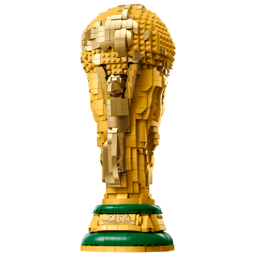 Lego FIFA World Cup Official Trophy 43020 brick-built football trophy display model
