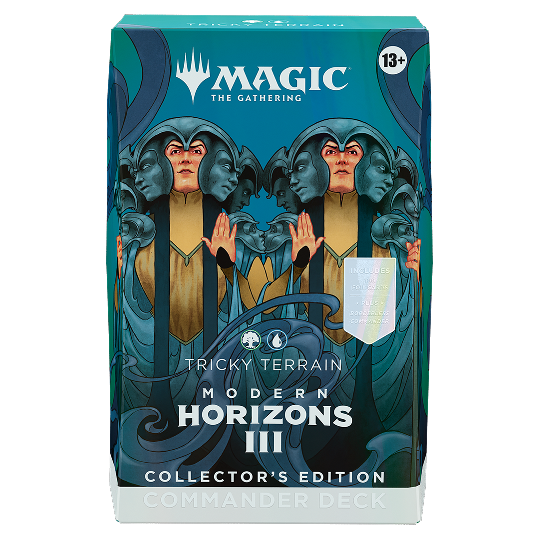 Magic: the Gathering Modern Horizons 3 - Commander Deck - Collector's Edition - Tricky Terrain