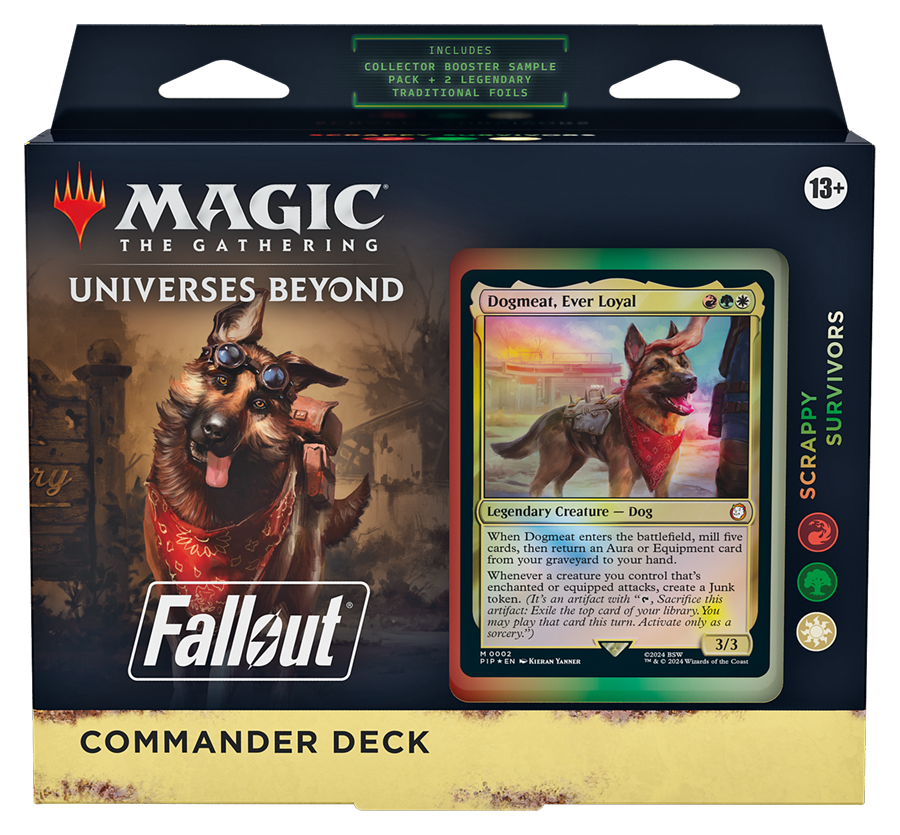 Magic: The Gathering Fallout Commander Deck - Scrappy Survivors