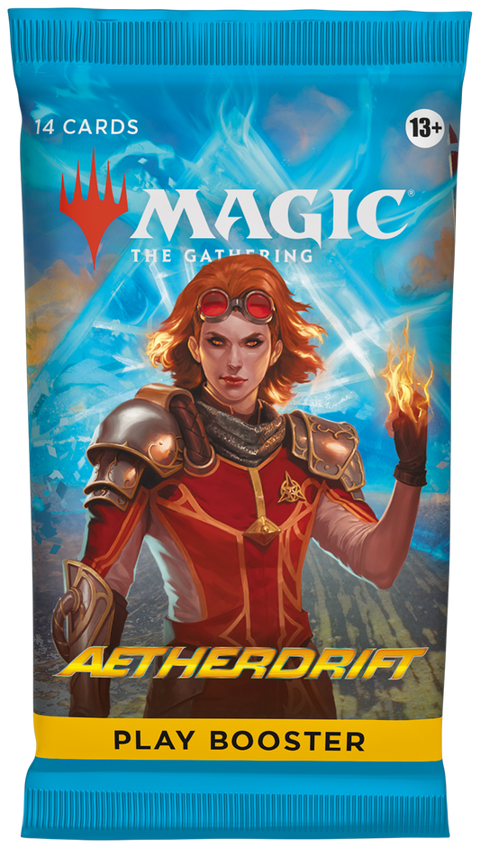 MTG AetherDrift PlayBooster Pack Image