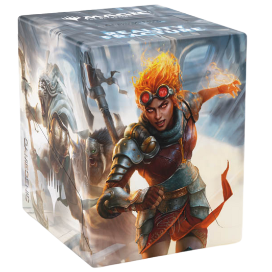 Gamegenic MTG Reality Fracture Bastion XL Charge the Sanctum 100+ deck box with clear Commander window
