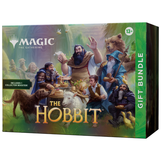 Magic The Gathering The Hobbit Gift Bundle with boosters and premium fantasy cards