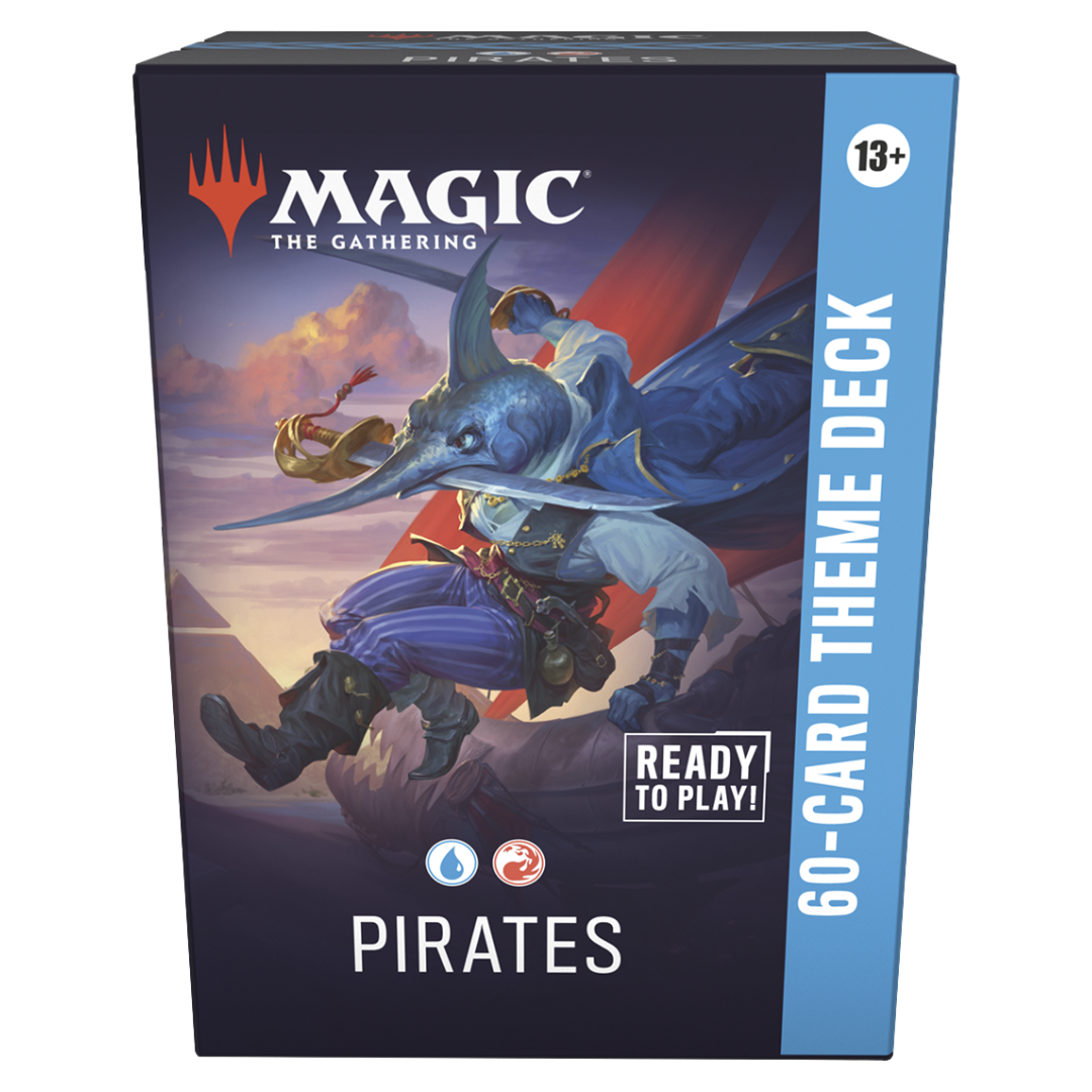 MTG Lorwyn Eclipsed 60-card Theme Deck Pirates box, ready-to-play deck with tokens and deck box