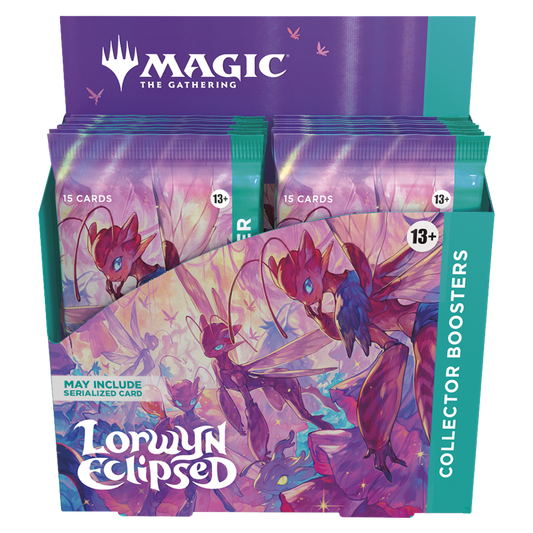 Magic: The Gathering Lorwyn Eclipsed Collector Booster box, premium MTG packs with foils and special treatments