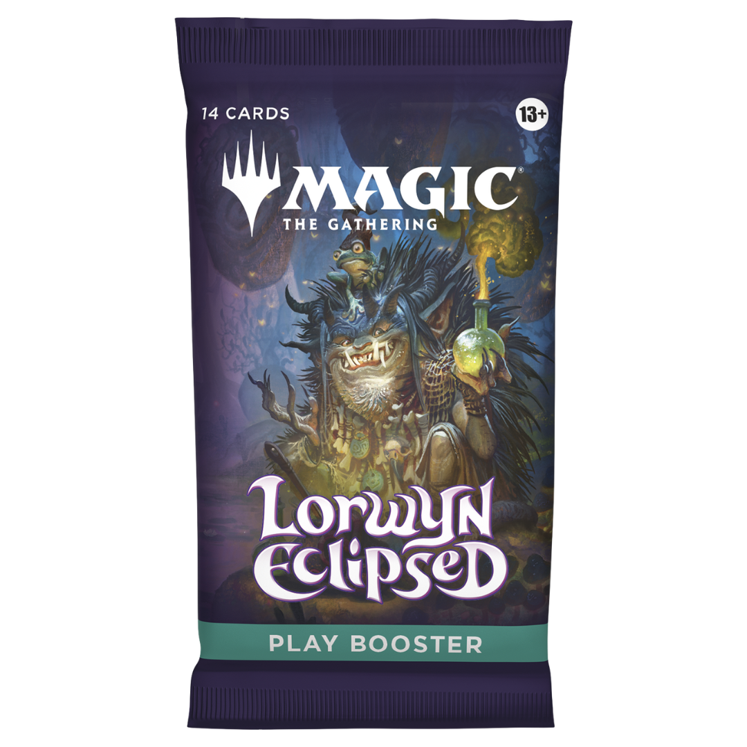 MTG Lorwyn Eclipsed Play Booster Pack, 15-card pack for draft and sealed with guaranteed foil